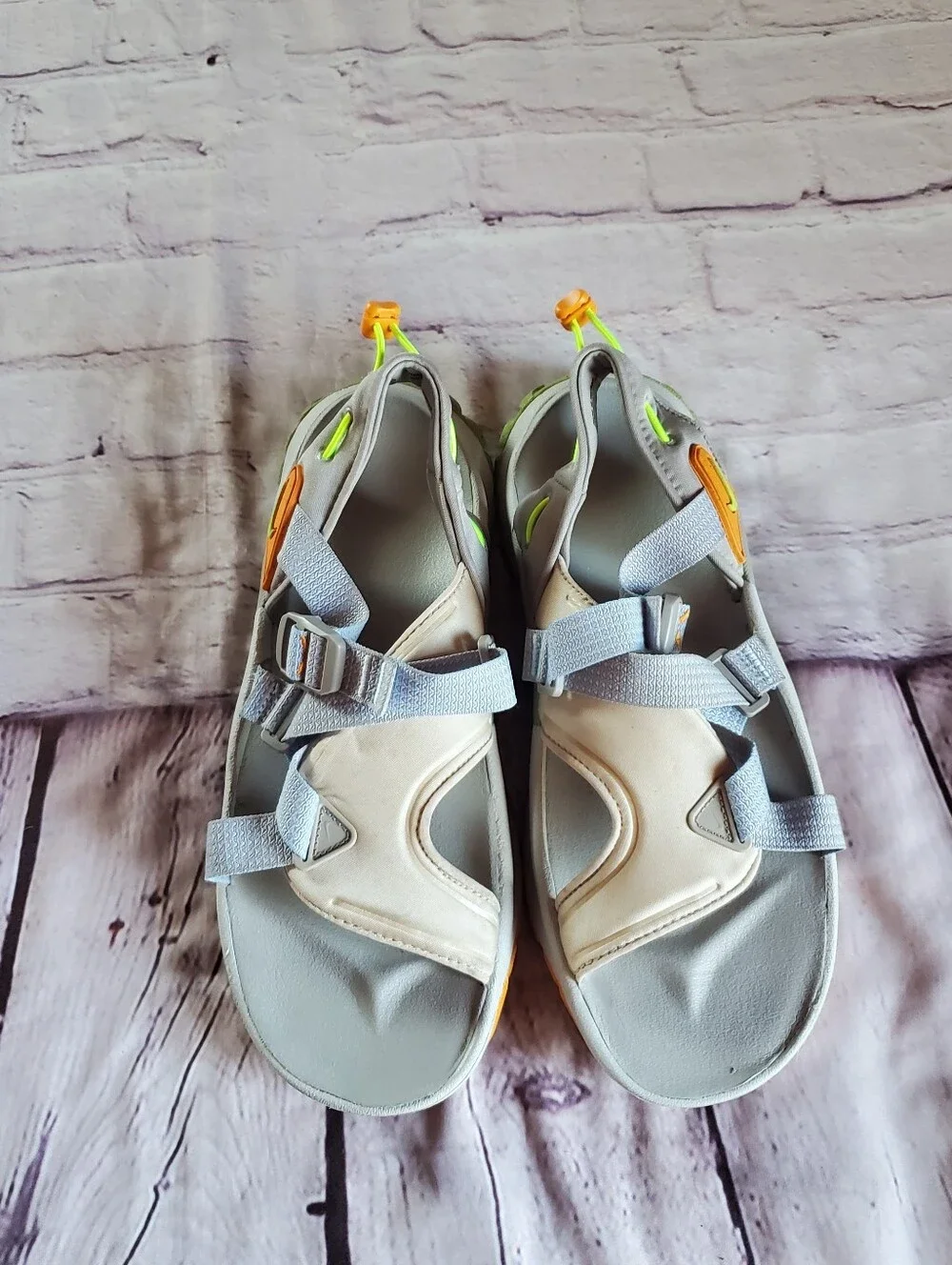 Nike Oneonta Sandals Sand Drift/Light Iron Trail Beach Rugged Tread Adjustable